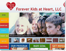 Tablet Screenshot of foreverkidsatheart.com